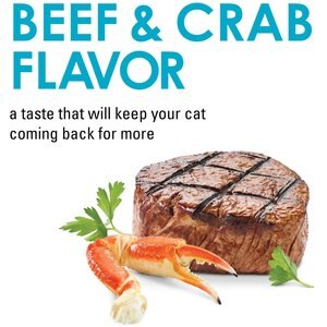 Fancy Feast Savory Cravings Beef & Crab Flavor Limited Ingredient Soft Cat Treats, 3-oz box