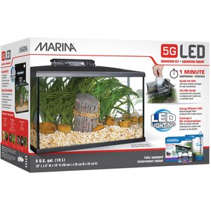 Marina iGlo 5G Aquarium Kit, 5-gal