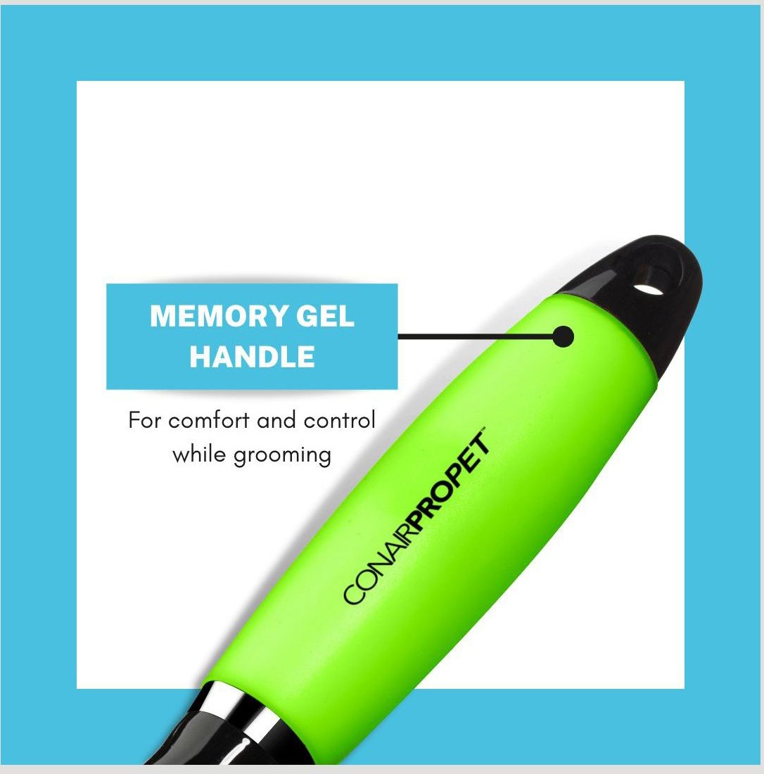 CONAIRPROPET Pin Dog Grooming Brush, Yellow, Medium