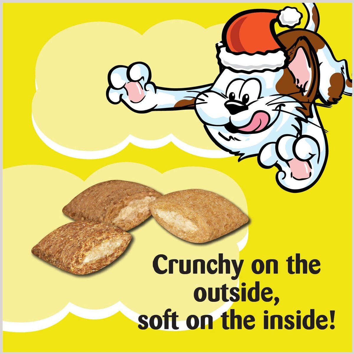 TEMPTATIONS Holiday Variety Pack Adult Cat Treats, 3oz pouch, case of