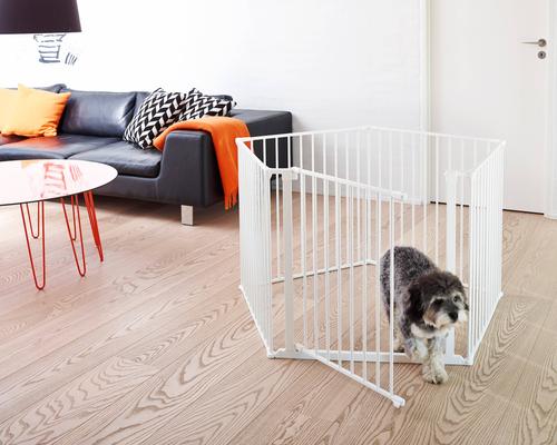 Show full view: Scandinavian Pet 28-in Flex Configurable Dog Gate, White, XX-Large slide 2 of 8