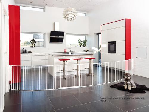 Show full view: Scandinavian Pet 28-in Flex Configurable Dog Gate, White, XX-Large slide 5 of 8