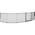 Scandinavian Pet 28-in Flex Configurable Dog Gate, Black, XX-Large