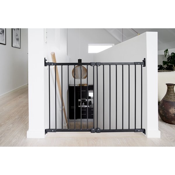 CARLSON PET PRODUCTS Weatherproof Outdoor WalkThru Dog Gate, Black