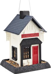 North States General Store Bird Feeder, White