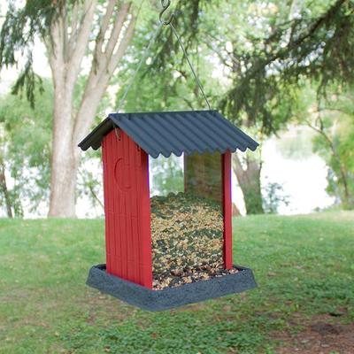 Show full view: North States Shed Bird Feeder, Red slide 2 of 7