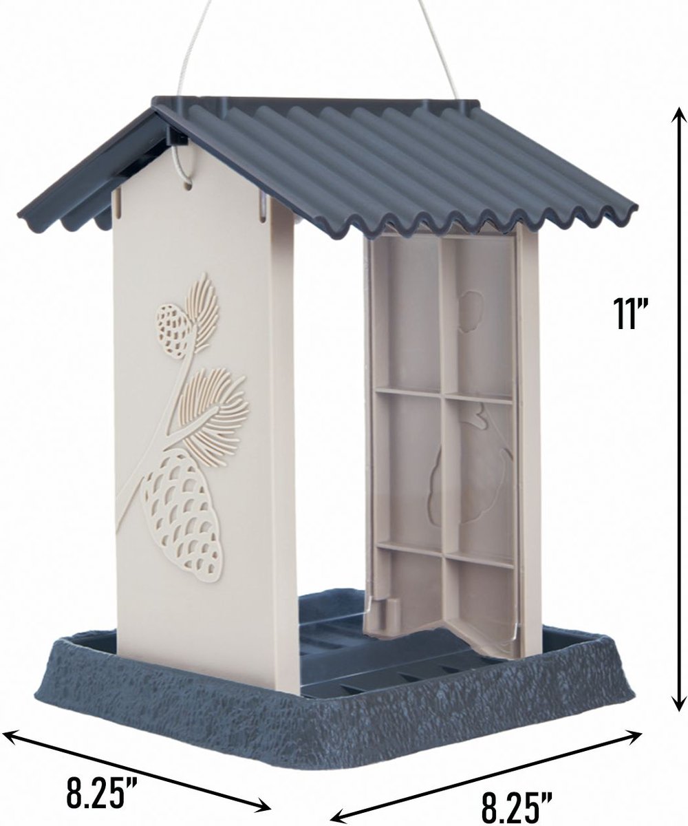 NORTH STATES Pinecone Bird Feeder, Bronze & Brown