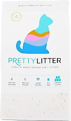 PrettyLitter Health Monitoring Cat Litter, 8-lb bag