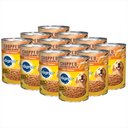 Pedigree Chopped Ground Dinner with Chicken Adult Canned Wet Dog Food, 22-oz can, case of 24