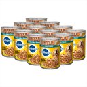 Pedigree Chopped Ground Dinner Chicken & Rice Dinner Canned Dog Food, 13.2-oz, case of 12, bundle of 2
