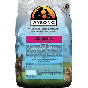Wysong Geriatrx Dry Cat Food, 5-lb bag