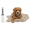 Best Friends by Sheri Throw Shag Dog & Cat Blanket + Frisco Cat & Dog Hair Remover Lint Roller, 60 sheets