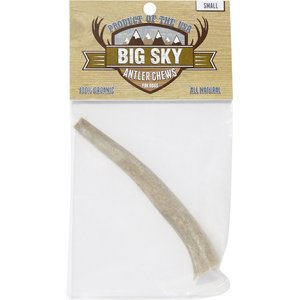 Big Sky Antler Chews Natural Elk Antler Dog Chews, Small