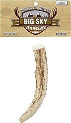 Big Sky Antler Chews Natural Elk Antler Dog Chews, Medium slide 1 of 6