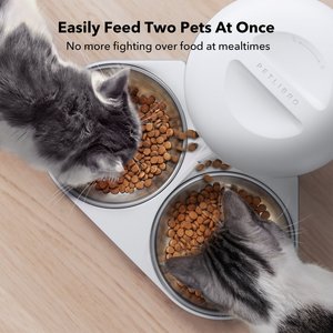 Petlibro Granary Automatic Two Cat & Dog Feeder + 3 Pet Food Desiccant Bags, 5L