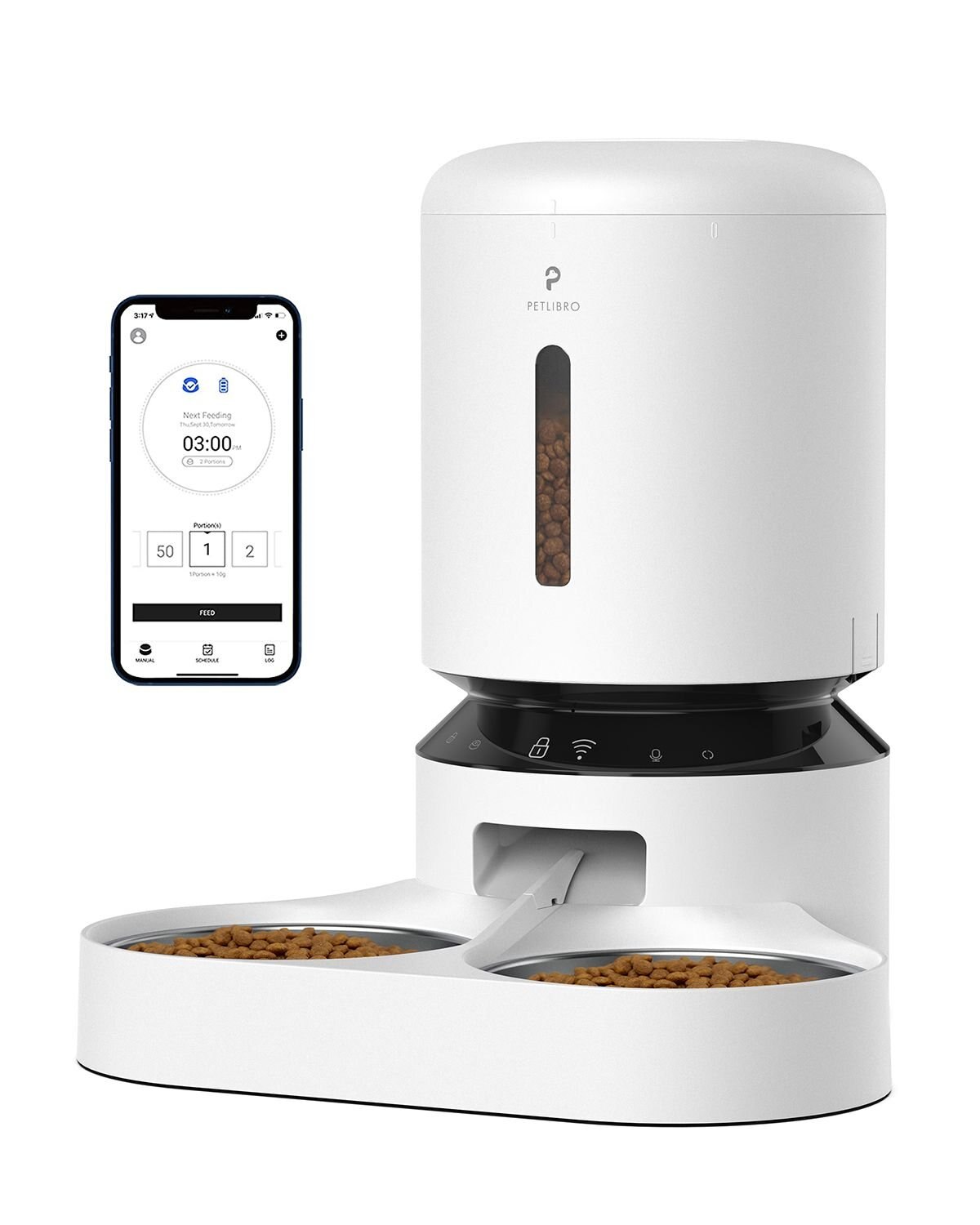 PETLIBRO Granary WIFI 2.4g & 5G Automatic Two Cat & Dog Feeder Customer