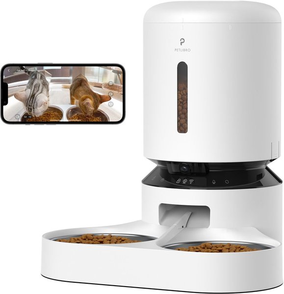 Petlibro Granary Automatic Two Cat Feeder with Camera slide 1 of 9