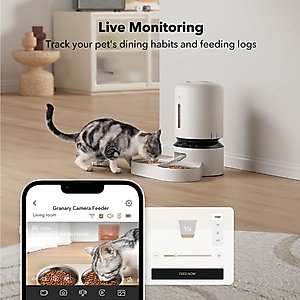 Petlibro Granary Automatic Two Cat & Dog Feeder with Camera