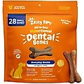 Zesty Paws All-in-One FUNctional Dental Bones Dental Chews for Small Dogs, 28 count