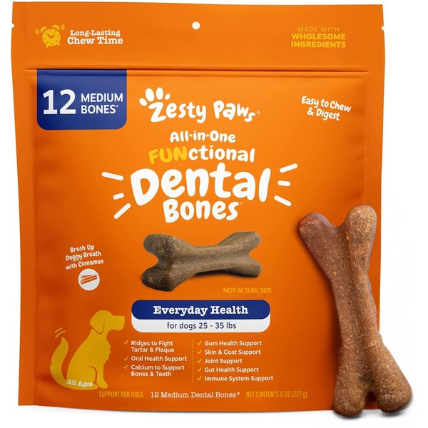 ORAVET Hygiene Dental Chews for Medium Dogs, 2550 lbs., 14 count