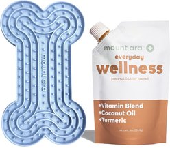 Mount Ara Chill-Mat & Every Day Wellness Peanut Butter Bundle Dog Calming Supplement, 1-lb bag