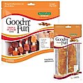 Good 'n' Fun Triple Flavor Chews with Beef, Pork & Chicken Rolls + Kabobs Chicken, Duck & Chicken Liver Dog Chews
