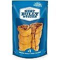 Best Bully Sticks Peanut Butter Beef Cheek Dog Treats, Medium, 2 count