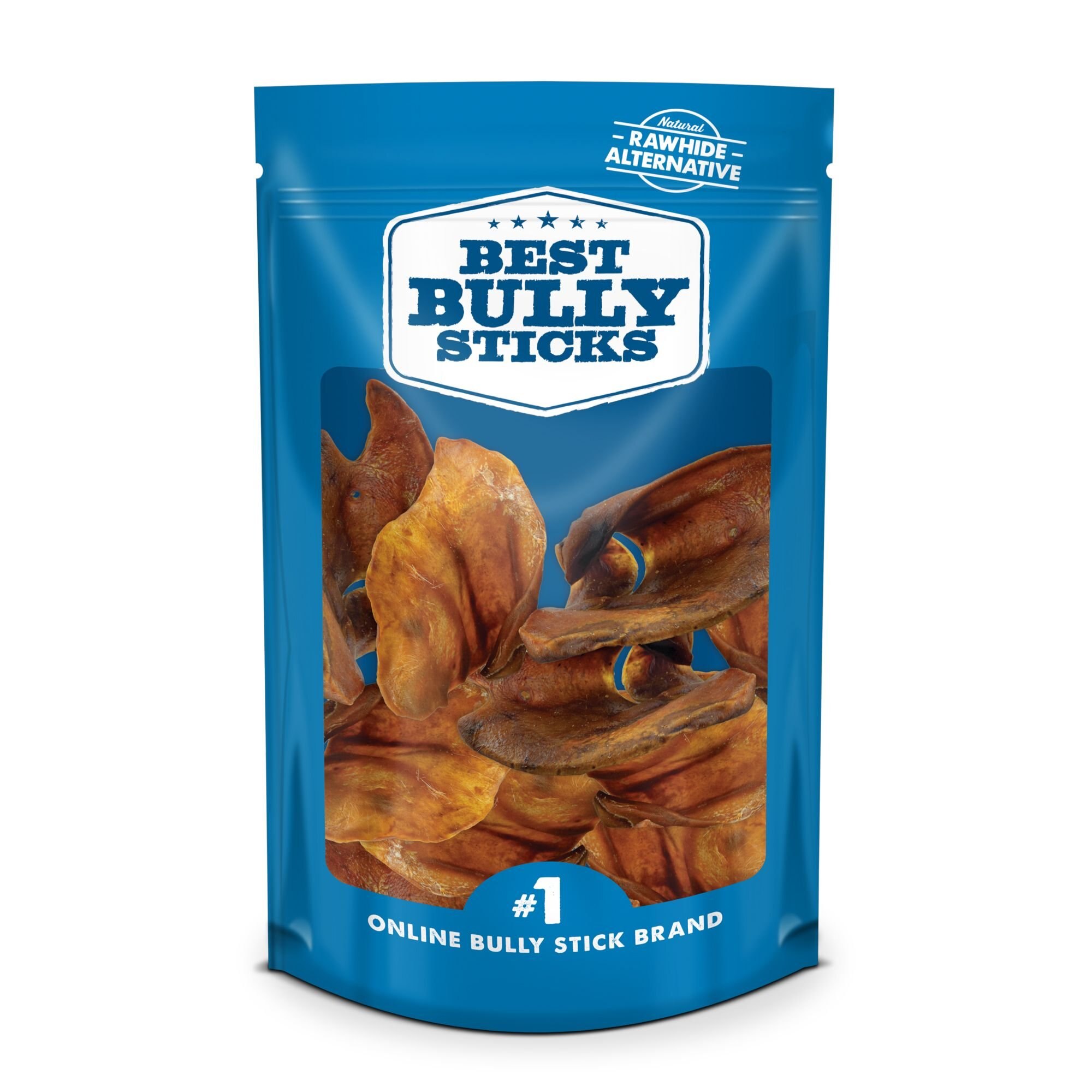 BEST BULLY STICKS Pig Ears Natural Chew Dog Treats, 12 count Customer