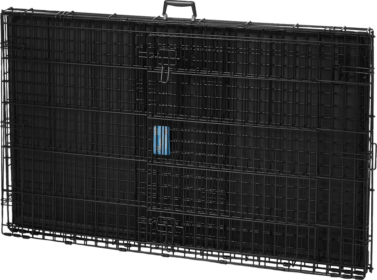 MIDWEST LifeStages Double Door Collapsible Wire Dog Crate, 48 inch