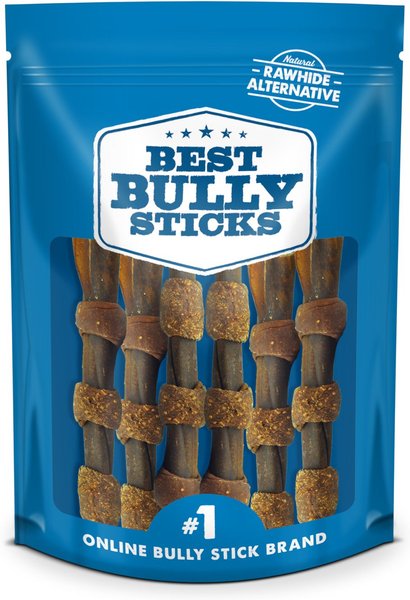 Best Bully Sticks 6-in Beef Pork & Chicken Collagen Kabobs Dog Treats, 6 count slide 1 of 5