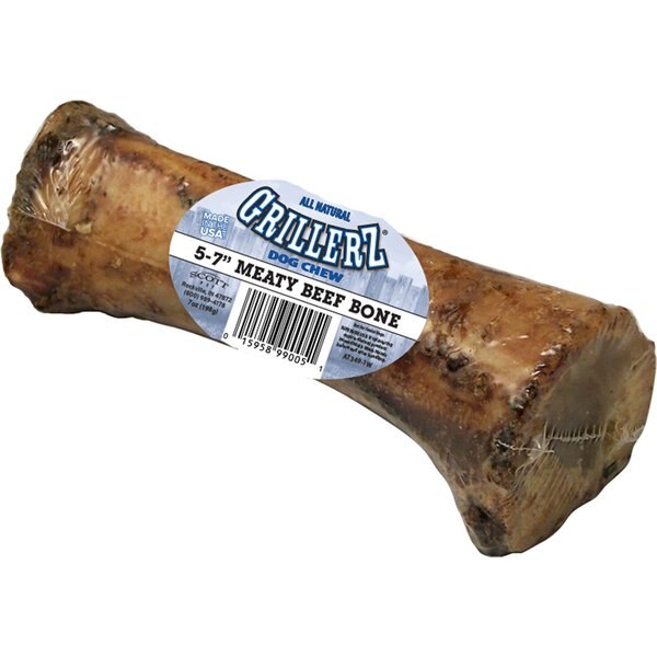 GRILLERZ Smoked Beefy Bones Dog Treats, Large
