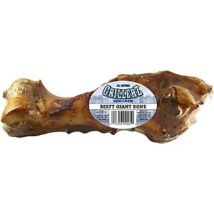 Grillerz Smoked Beefy Bones Dog Treats, Giant