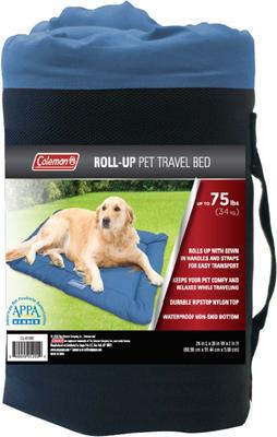 Show full view: Coleman Roll-Up Travel Dog Bed, Blue slide 5 of 6