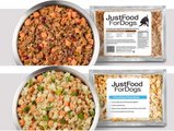 JustFoodForDogs Healthy Weight Variety Pack Human-Grade Fresh Whole Dog Food, 18-oz pouch, case of 7