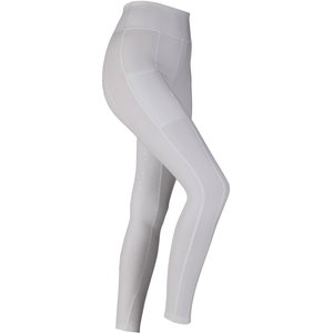 Shires Equestrian Products Aubrion Hudson Horse Riding Tights, White, Small