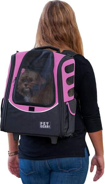 Pet gear rolling backpack best sale