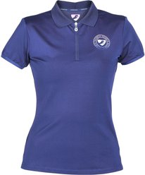 Shires Equestrian Products Aubrion Parsons Tech Horse Riding Polo, Dark Navy, XX-Large