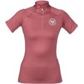 Shires Equestrian Products Aubrion Highgate Short Sleeve Horse Riding Base Layer, Dusky Pink, XX-Small