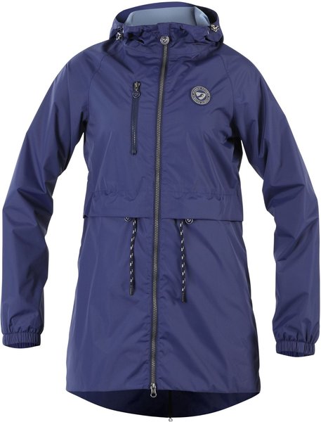 Shires Equestrian Products Aubrion Hackney Horse Riding Rain Jacket, Dark Navy, XX-Small slide 1 of 3