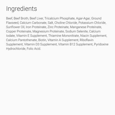 Show full view: Dave's Pet Food 95% Premium Beef & Beef Liver Pate Grain-Free Recipe Canned Wet Dog Food, 12.5-oz, case of 12 (original) slide 4 of 8