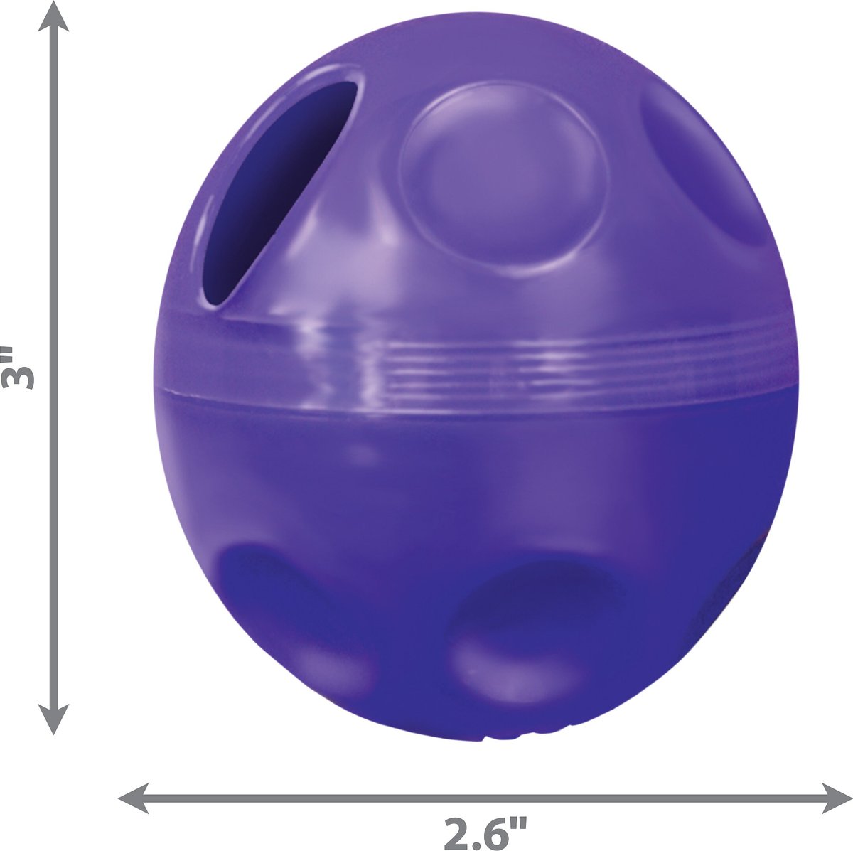 Chewy treat outlet ball