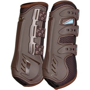 Shires Equestrian Products ARMA Carbon Horse Training Boots, Brown, Full
