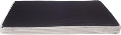 HappyCare Textiles Advanced Graphene Orthopedic Foam Flat Pet Bed, Large, Grey & Black 