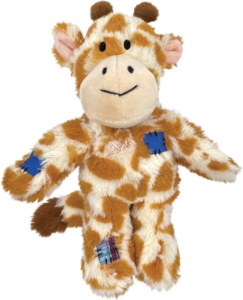 KONG Wild Knots Giraffe Dog Toy, Yellow