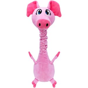 KONG Shakers Bobz Pig Dog Toy, Pink, Medium