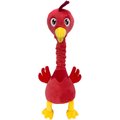 KONG Shakers Bobz Rooster Dog Toy, Coral, Medium