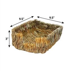 SunGrow Chicken Coop Nesting Boxes for Laying Eggs, Woven Baskets for Storage slide 2 of 7