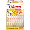 Inaba Churu Chicken & Beef Variety Creamy Puree Grain-Free Lickable Cat Treats, 0.5-oz tube, 20 count
