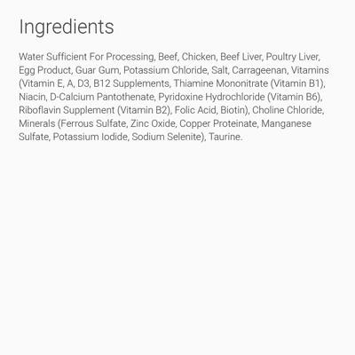 Show full view: Dave's Pet Food Naturally Healthy Grain-Free Beef & Chicken Dinner Canned Cat Food, 5.5-oz, case of 24 slide 4 of 8