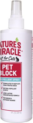 Show full view: Nature's Miracle Just for Cats Pet Block Cat Repellent Spray, 8-oz bottle slide 3 of 9